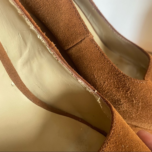 Town Shoes Size 9 Clunky Brown Shoes - Picture 10 of 12